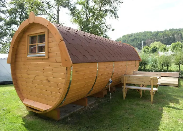 Barrels Am Clerve Campingplatz Enscherange